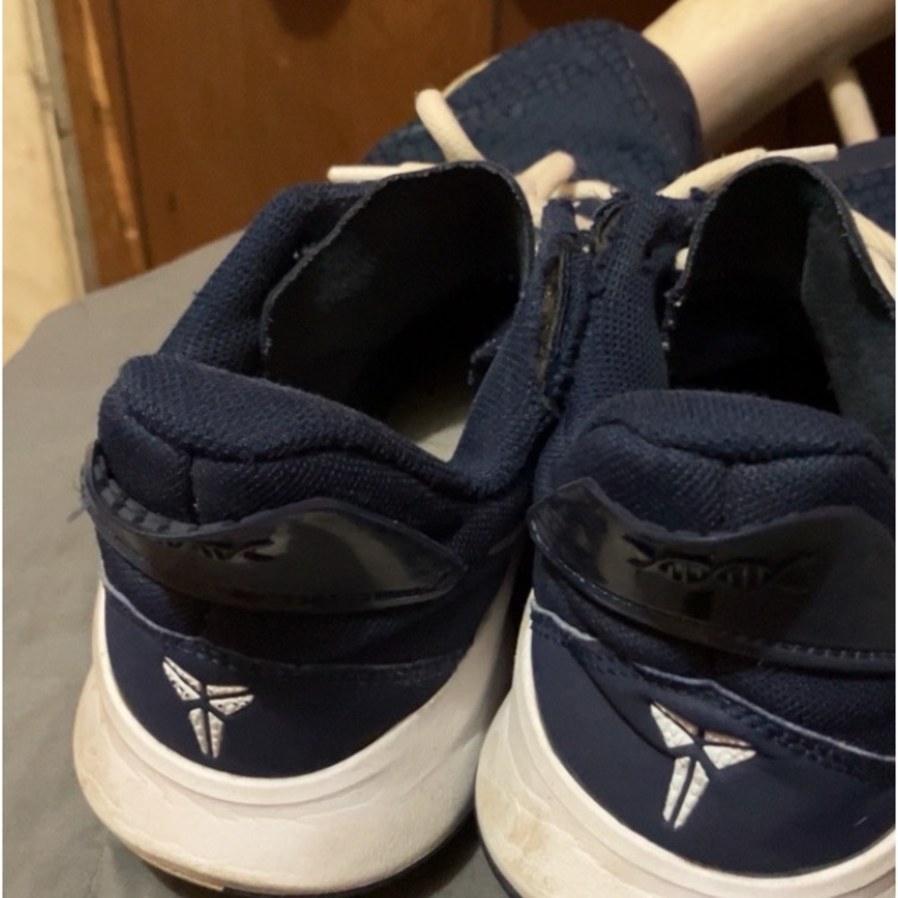 Blue Nikes